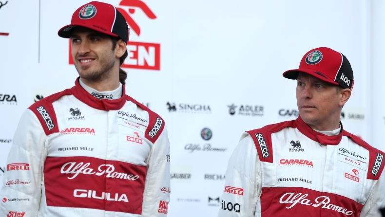 Ράικονεν και Τζιοβινάτσι συνεχίζουν στην Alfa Romeo για το 2021