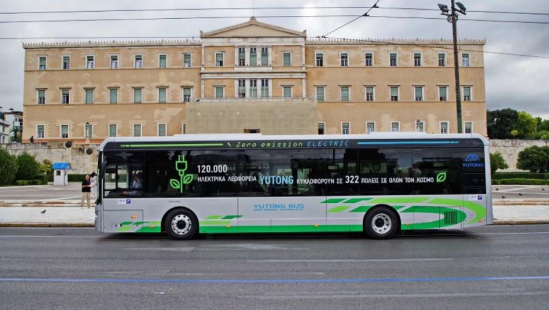 Έφτασε στην Ελλάδα το ηλεκτρικό λεωφορείο της Yutong (pics)