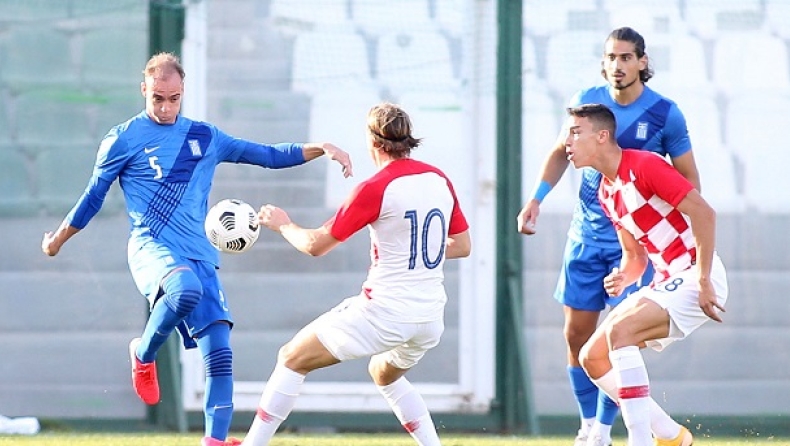 Ελλάδα U21- Κροατία U21: 0-1