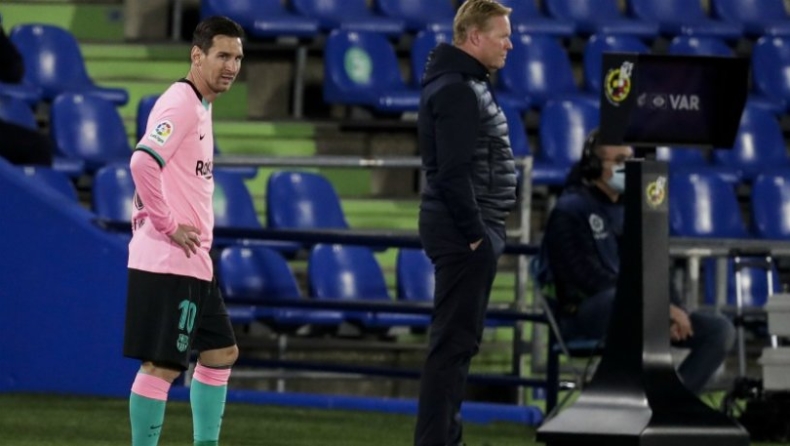 Γιουβέντους-Μπαρτσελόνα 0-2: Η πρώτη αγκαλιά του Μέσι με τον Κούμαν (pics)