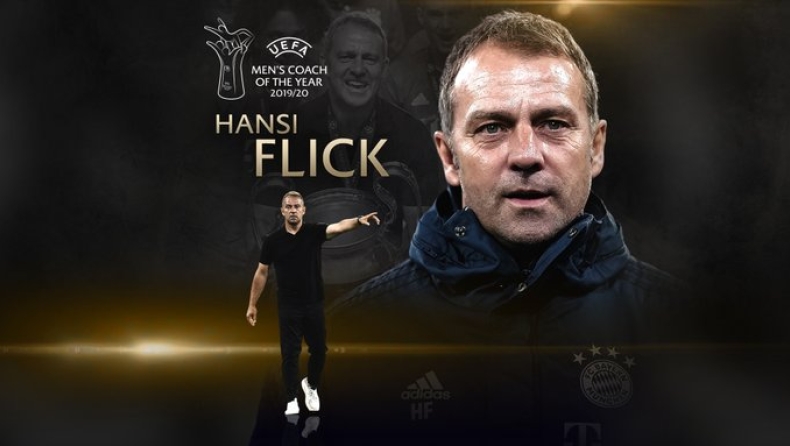 Champions League: Κορυφαίος προπονητής ο Χάνζι Φλικ (vid)
