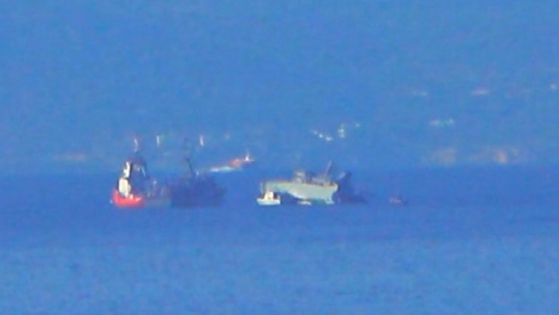Εμπορικό πλοίο εμβόλισε ναρκοθηρευτικό του Πολεμικού Ναυτικού