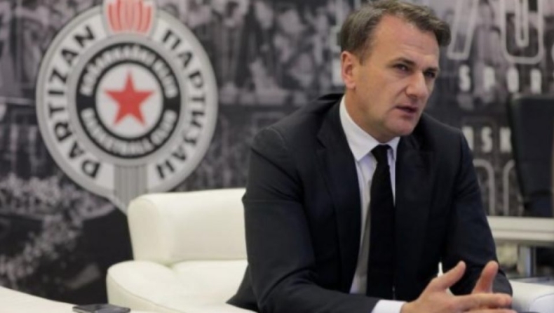 Πρόεδρος Παρτιζάν: «Περιμένουμε περισσότερα από προπονητή και παίκτες»