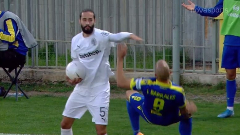 Αστέρας Τρίπολης - ΟΦΗ: Δύο κίτρινες μέσα σε επτά λεπτά και αποβολή για Σελίμοβιτς (vid)