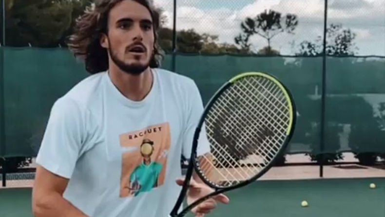 Στέφανος Τσιτσιπάς: Ξεκίνησε προετοιμασία στην Ελλάδα (vids)