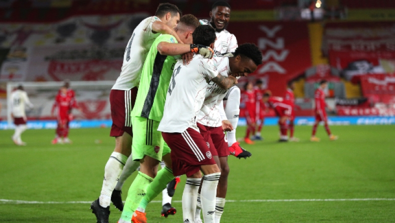 Λίβερπουλ - Άρσεναλ 0-0 (4-5 πεν.): Εκδίκηση! (vid)