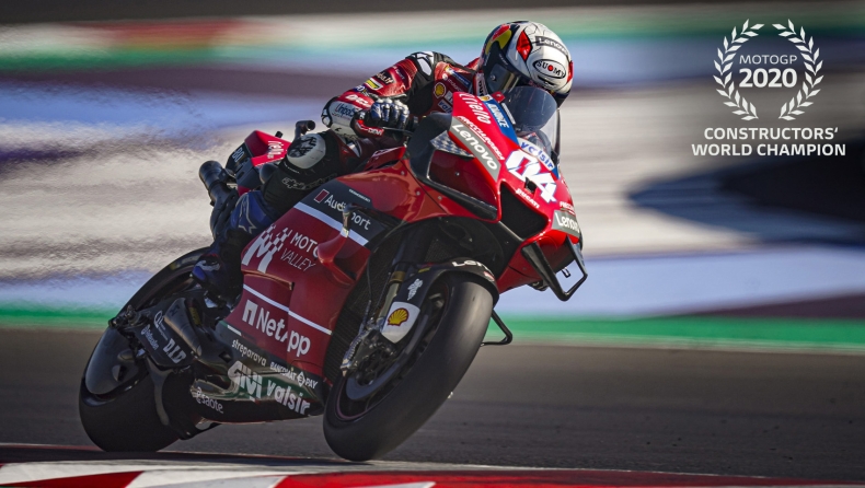 Η Ducati Πρωταθλήτρια κατασκευαστών στο MotoGP για το 2020
