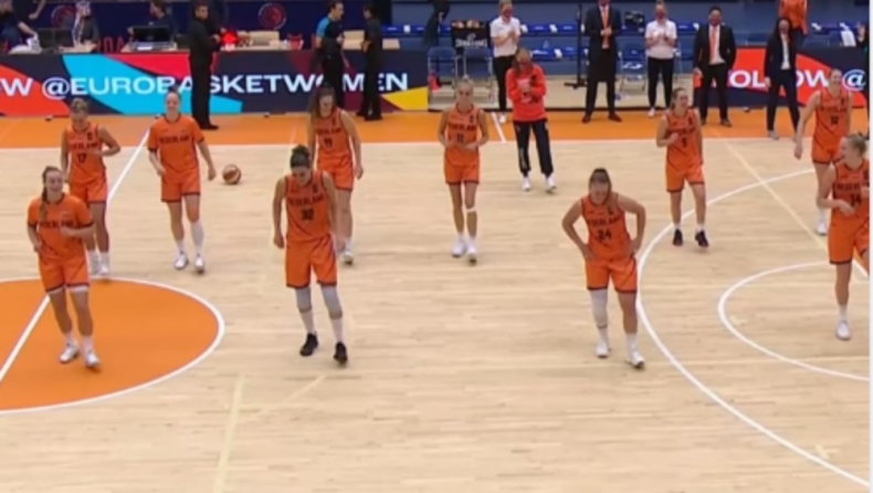 Τα κορίτσια της Ολλανδίας έδωσαν ρεσιτάλ χορού και χαράς στα προκριματικά του Eurobasket! (vid)