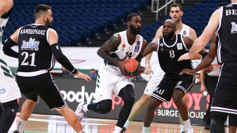 Παναθηναϊκός – ΠΑΟΚ 96-67: «Ξεμπούκωσε» με rotation! (vid)