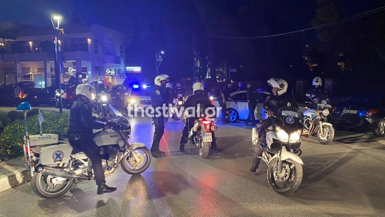 Τρελή καταδίωξη στη Θεσσαλονίκη: Δεκάδες αστυνομικοί κυνηγούσαν μοτοσικλέτα σε όλη την πόλη (vid)