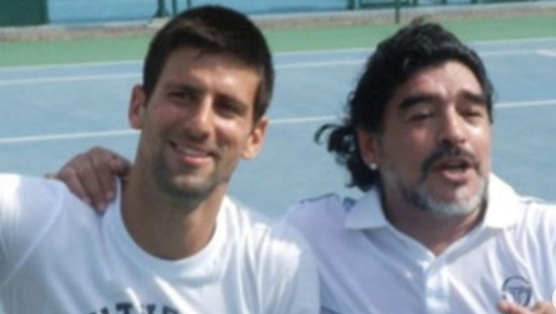 Μαραντόνα: Οι μύθοι του τένις αγαπούν τον Ντιέγκο (pics)