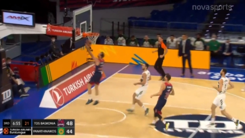 Μπασκόνια-Παναθηναϊκός: Έχασε το... άχαστο ο Ντράγκιτς! (vid)