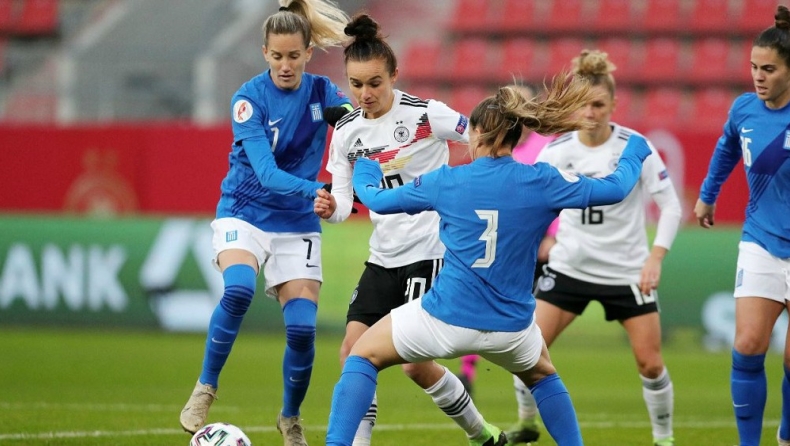 Βαριά ήττα με 6-0 για την απροπόνητη Εθνική Γυναικών από τη Γερμανία