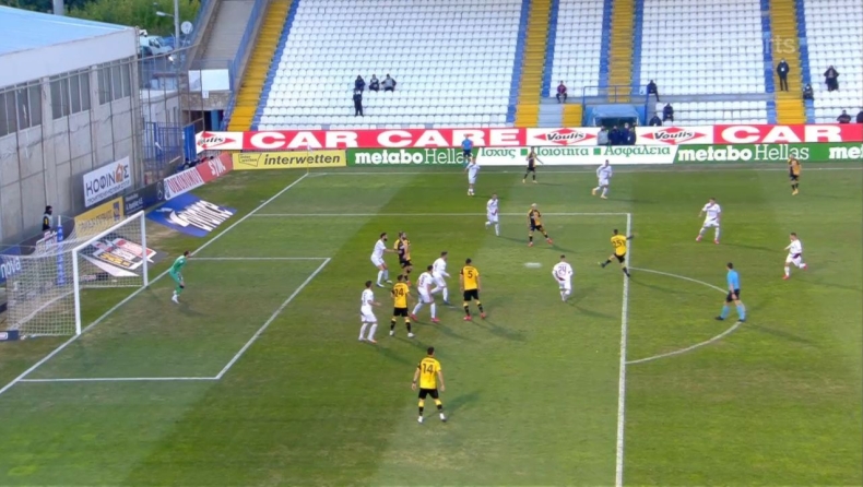 ΑΕΚ – ΑΕΛ: Ο Γαλανόπουλος το 4-1 (vid)
