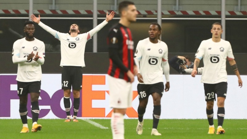 Μίλαν – Λιλ 0-3: Τρομακτικό διπλό και τέλος το αήττητο 24 αγώνων (vids)