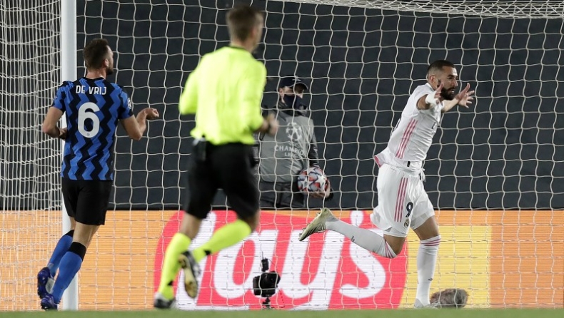Ρεάλ Μαδρίτης – Ιντερ 3-2: Με το ζόρι, αλλά ξεμπλόκαρε (vid)