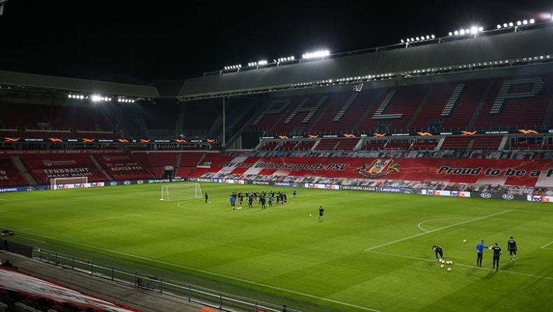 PSV-ΠΑΟΚ: Προπονήθηκε κανονικά ο Αουγκούστο (pics)