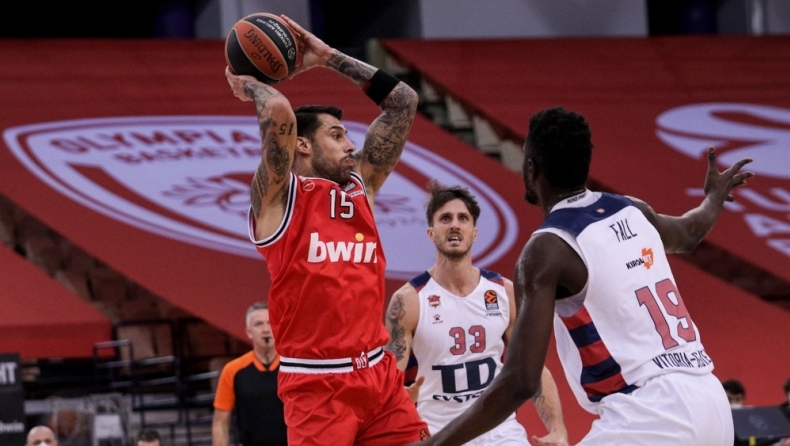 Βαθμολογία της EuroLeague: Έπεσε στο 5-4 ο Ολυμπιακός
