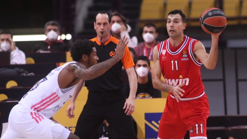 Ολυμπιακός: Ο Σλούκας ξεπέρασε τις 1.000 ασίστ στην EuroLeague!