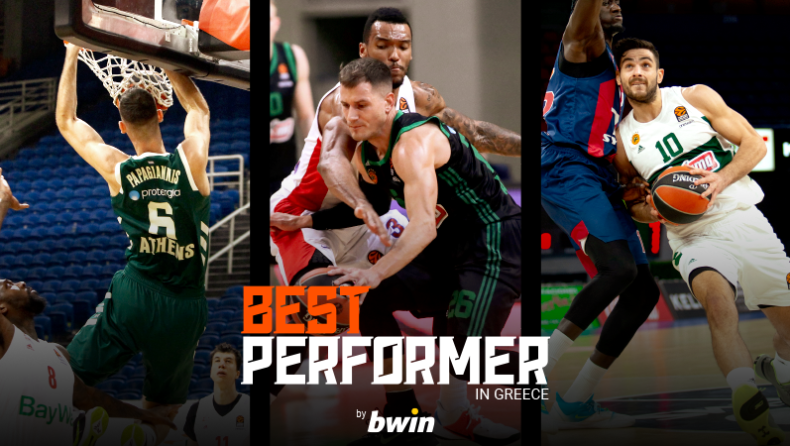 Οι «Best Performer in Greece by bwin» του Νοεμβρίου στην EuroLeague!