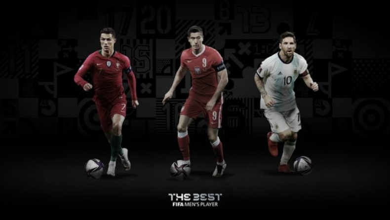 The Best: Μέσι, Κριστιάνο Ρονάλντο, Λεβαντόφσκι οι υποψήφιοι κορυφαίοι της FIFA (Poll)