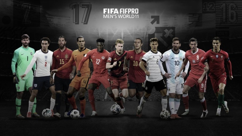 FIFA «The Best»: Κυριαρχία Μπάγερν-Λίβερπουλ στην 11άδα της χρονιάς (pic)