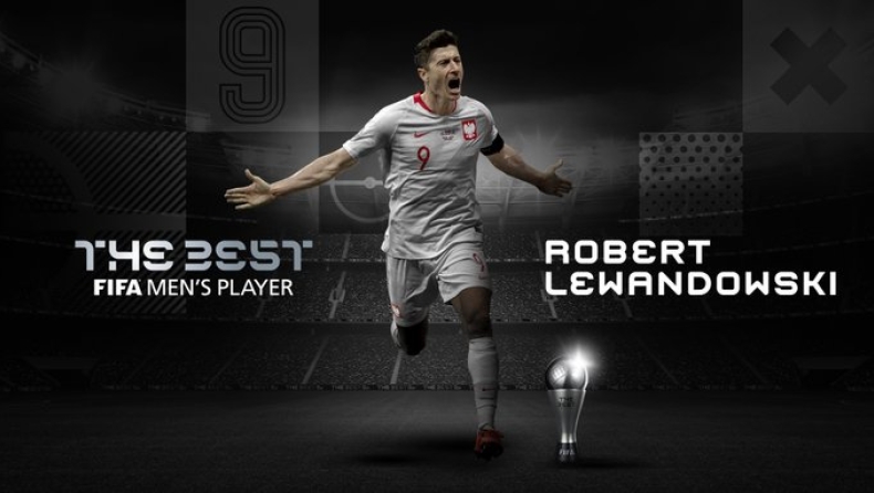 FIFA «The Best»: Λεβαντόφσκι, ο παίκτης της χρονιάς! (pic & vid)