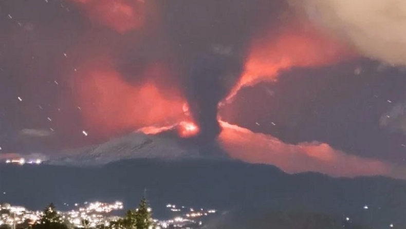 Εξερράγη η Αίτνα: Απίστευτες εικόνες από το «ξύπνημα» του ηφαιστείου (pics & vids)