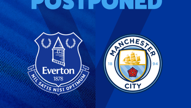 Κορονοϊός: Αναβλήθηκε το ματς Εβερτον - Μάντσεστερ Σίτι