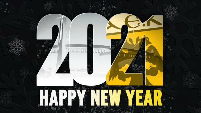 ΠΑΕ ΑΕΚ: «Καλωσορίζουμε το... δικό μας 2021, μια χρονιά - ορόσημο» (pic)
