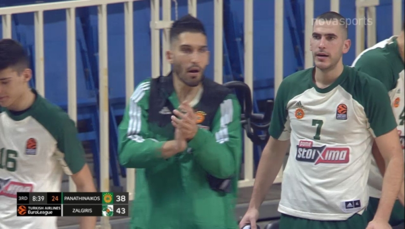 Παναθηναϊκός - Ζαλγκίρις: Το «πράσινο» 8-0 γύρισε το ματς (vid)