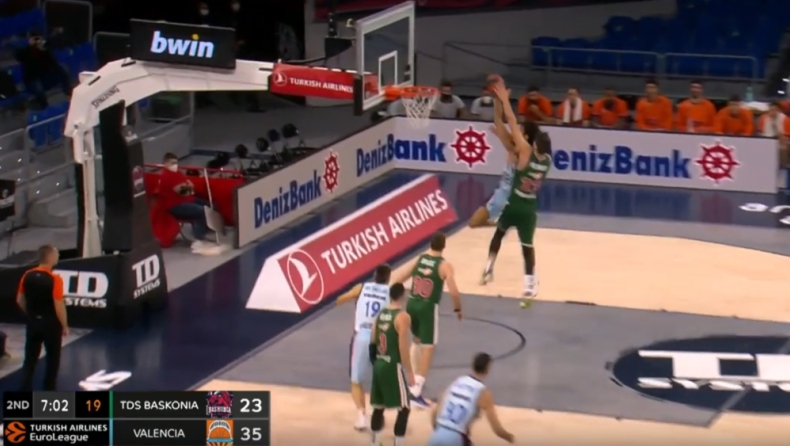 EuroLeague: Ο Πολονάρα έκανε το μπλοκ της αγωνιστικής (vid)