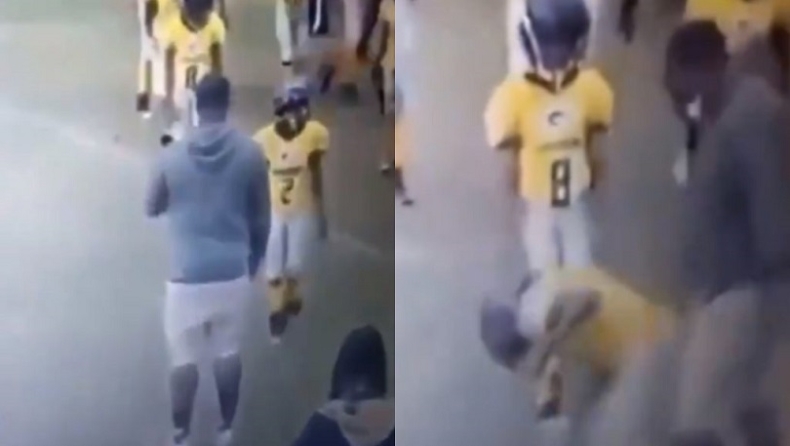 Προπονητής αμερικανικού ποδοσφαίρου «πιάστηκε» σε βίντεο να χτυπάει 9χρονο παίκτη του! (vid)