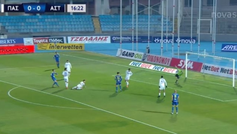 Car.gr ΠΑΣ Γιάννινα - Αστέρας Τρίπολης: Το δοκάρι του Ριέρα (vid)