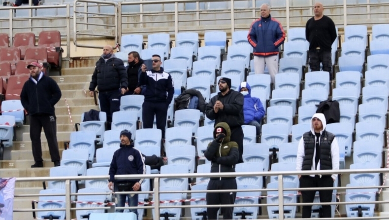 Εργοτέλης-Ιωνικός: Ενταση και ξύλο μεταξύ οπαδών σε κεκλεισμένων των θυρών παιχνίδι