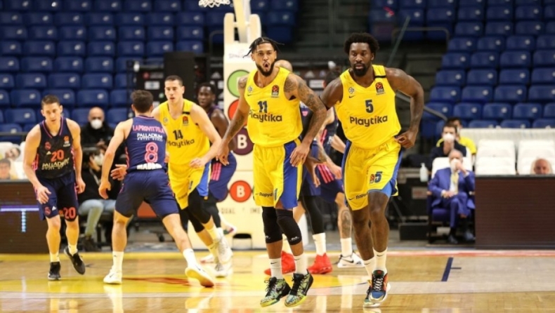 EuroLeague: Αναβλήθηκε το Μακάμπι - Αναντολού Εφές
