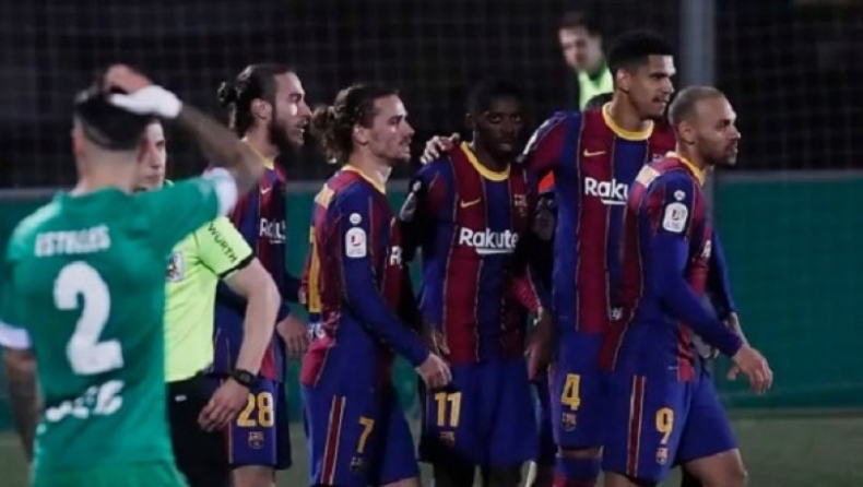 Copa del Rey: Με Ράγιο στους «16» η Μπαρτσελόνα!