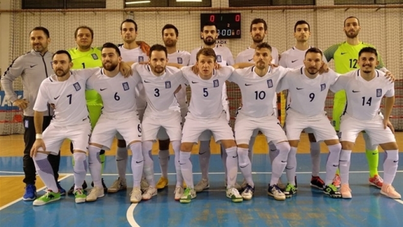 Futsal: Ήττα της Ελλάδας από τη Μολδαβία