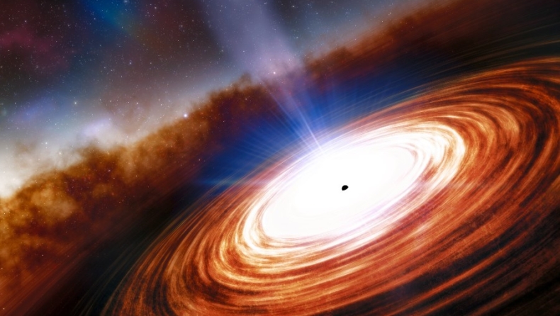Ανακαλύφθηκε το πιο μακρινό κβάζαρ, με μία απρόσμενα θηριώδη μαύρη τρύπα στο κέντρο του