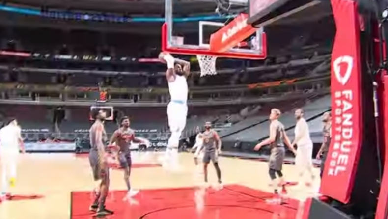 NBA: «Ιπτάμενος» ΛεΜπρόν στην κορυφή του ΤOP 10! (vid)