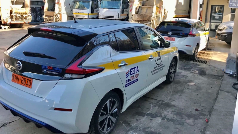 Δύο ηλεκτρικά Nissan για το Δήμο Καλαμαριάς