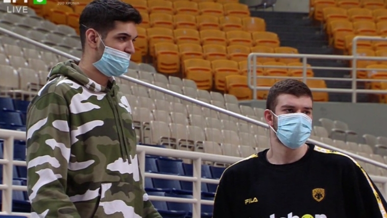 ΑΕΚ – Προμηθέας: Στο ΟΑΚΑ ο Μαντζούκας, τα είπε με Ρογκαβόπουλο