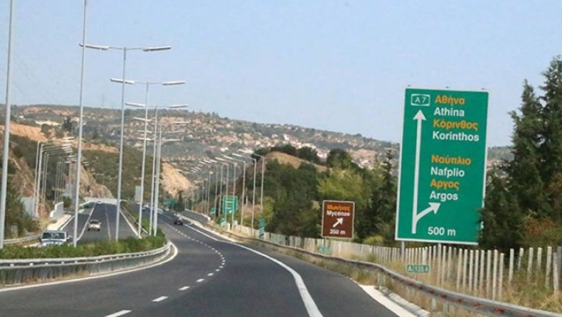 Προσωρινές κυκλοφοριακές ρυθμίσεις στον άξονα Κόρινθος-Τρίπολη-Καλαμάτα