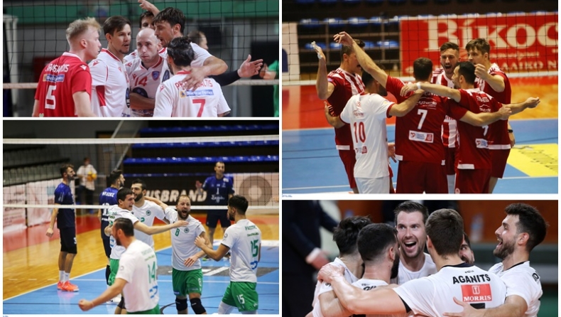 Volley League ανδρών: Θέαμα και σκληρές μάχες για το πρωτάθλημα!