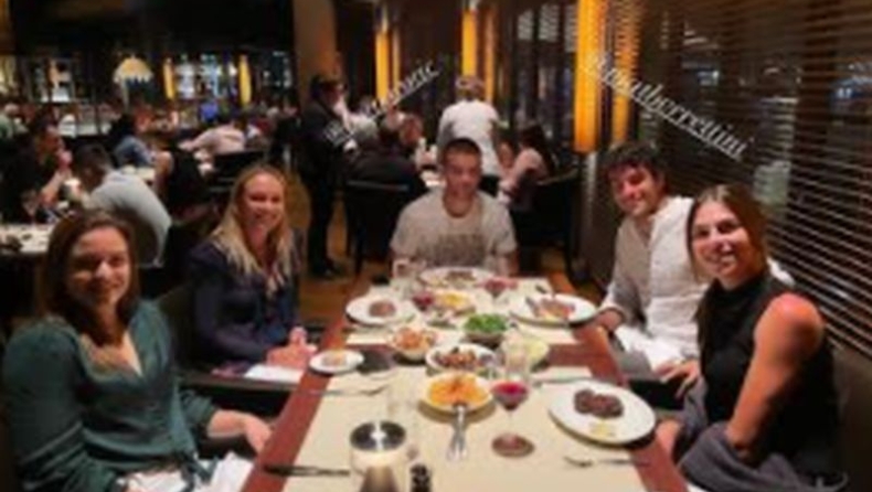 Σάκκαρη: Δείπνο τενιστών στη Μελβούρνη