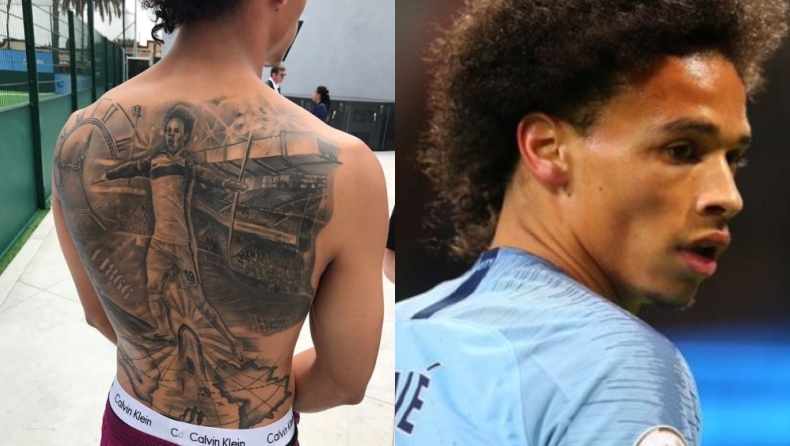 Ο Σανέ άλλαξε το τατουάζ στην πλάτη του λόγω Μπάγερν (pic)