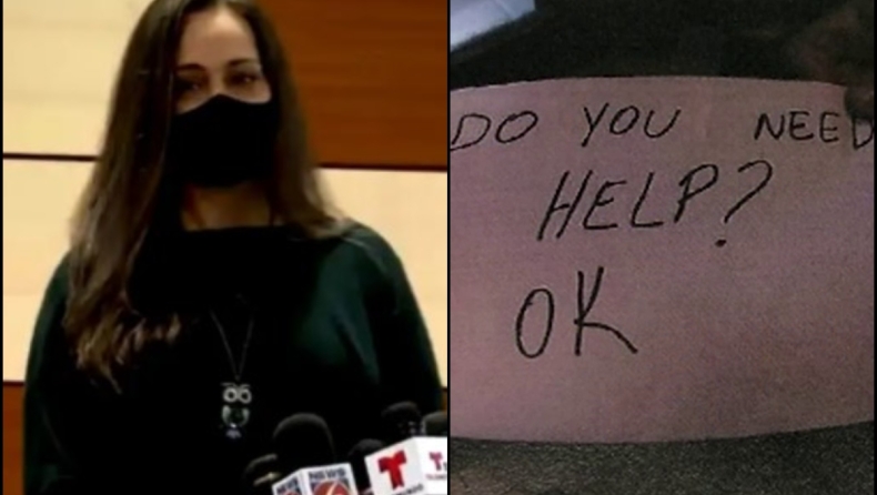 Ηρωΐδα σερβιτόρα παρατήρησε την κακοποίηση 11χρονου και το έσωσε με ένα σημείωμα (pics & vid)
