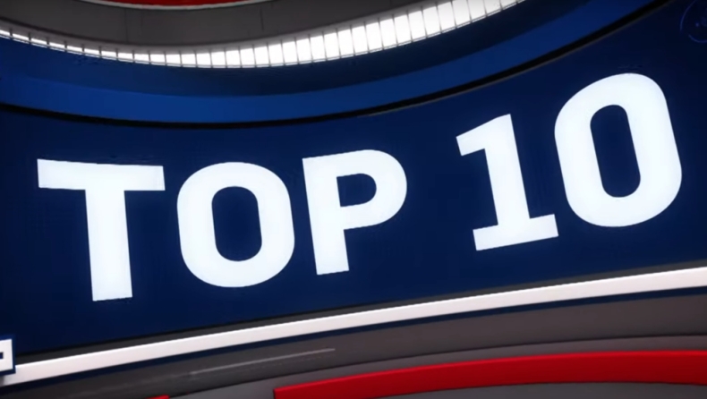 NBA Top-10: Στην κορυφή η καρφωματάρα του Κόλινς, στο Νο6 ο Giannis! (vid)