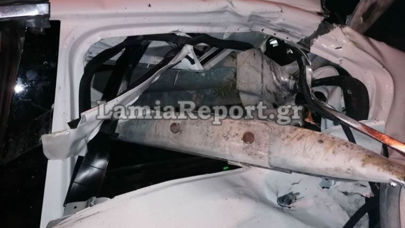 Μεθυσμένος οδηγός πήγαινε ανάποδα στην Εθνική χωρίς φώτα: Οι μπάρες διαπέρασαν BMW (pics)
