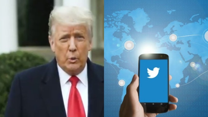 Βουτιά 7% για τη μετοχή της Twitter μετά από την αναστολή του λογαριασμού του Ντόναλντ Τραμπ